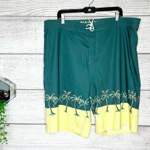 Old Navy Palm Trees Swim Board Shorts Men’s Size 40